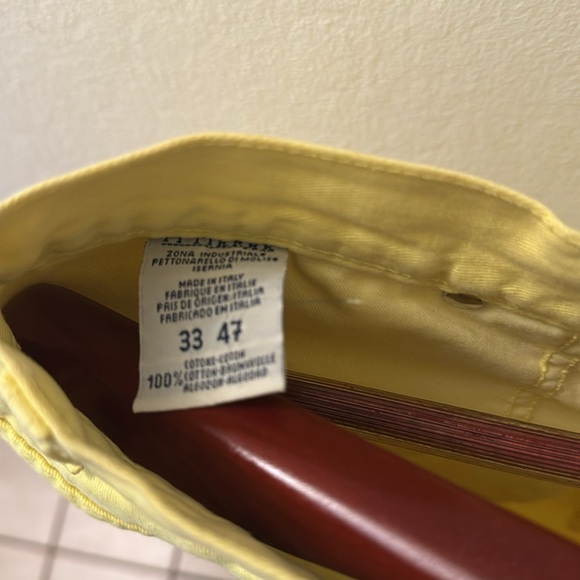 VERSACE JEANS COUTURE NEON YELLOW. NEVER WARN. 32 INCH WAIST AND 32 INCH INSEAM - Picture 6 of 8